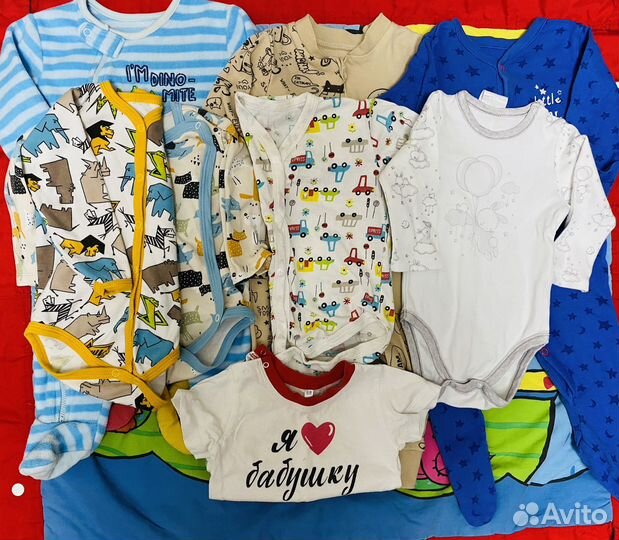 Слипы боди пижамы Mothercare 68 р. 3-6 мес