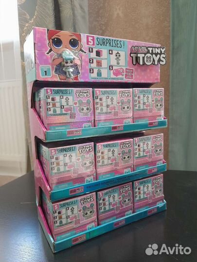 Lol tiny toys 18 коробочек