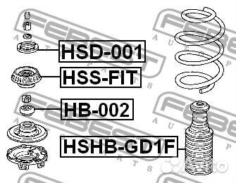 Опора переднего амортизатора