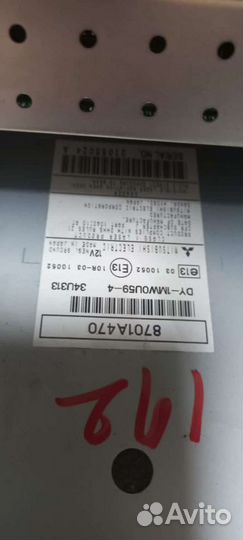 Штатная магнитола на mitsubishi asx