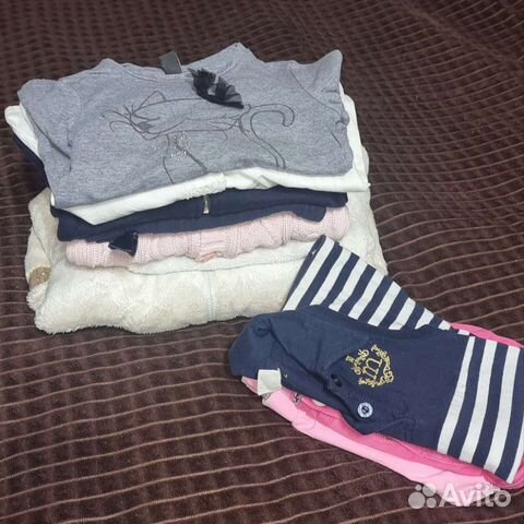 Одежда для девочки пакетом 4-5 лет