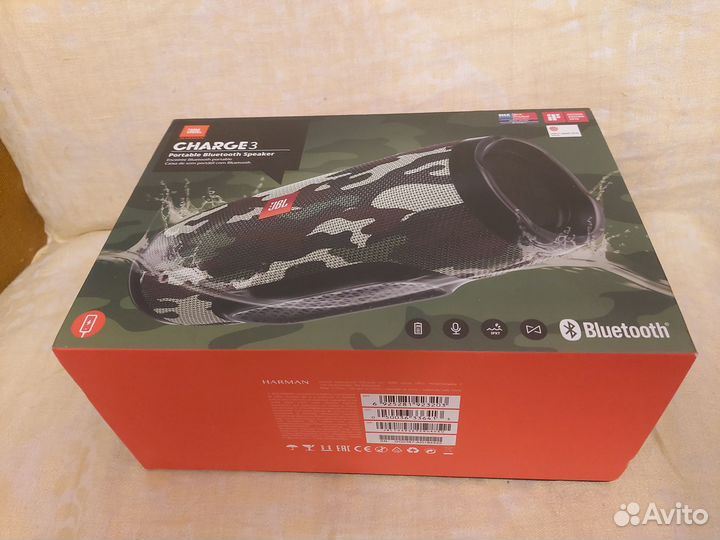Колонка jbl charge 3 оригинал