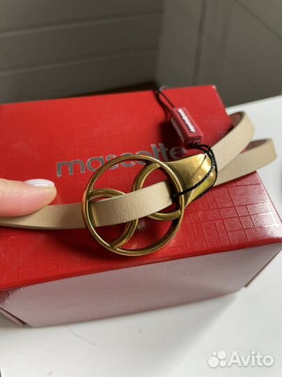 Ремень новый натуральная кожа