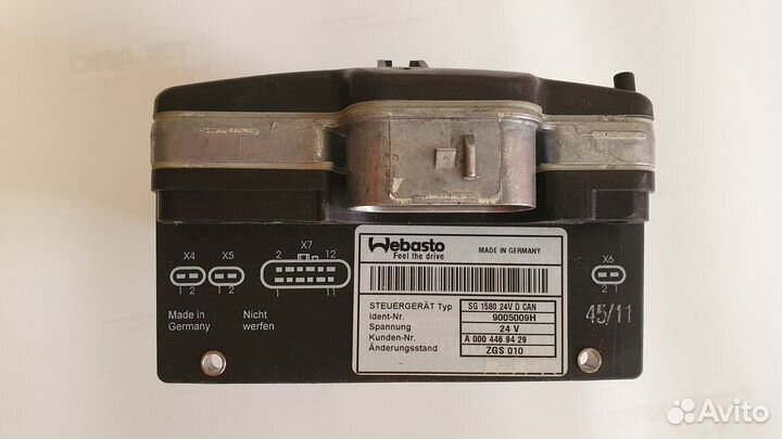 Блок управления отопителем мерседес Actros