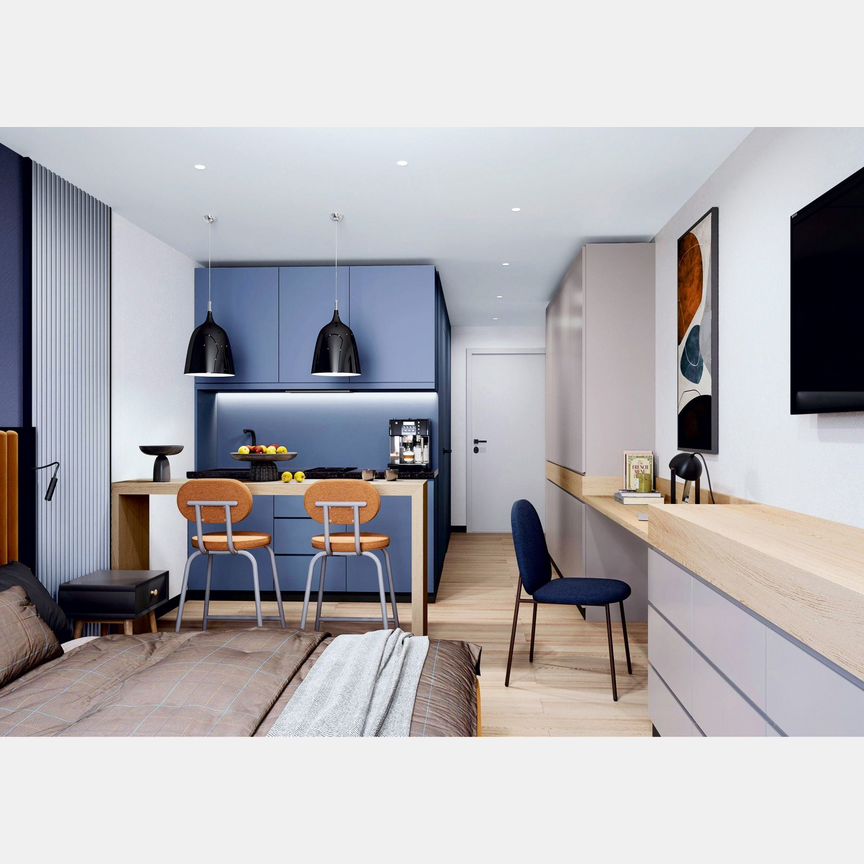 Апартаменты-студия, 35 м², 8/14 эт.