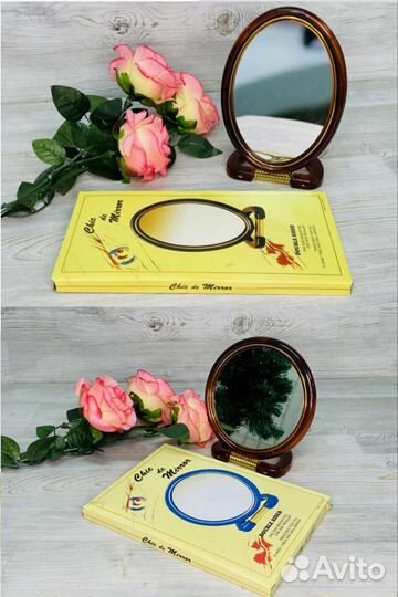 Зеркало двухстороннее настольное