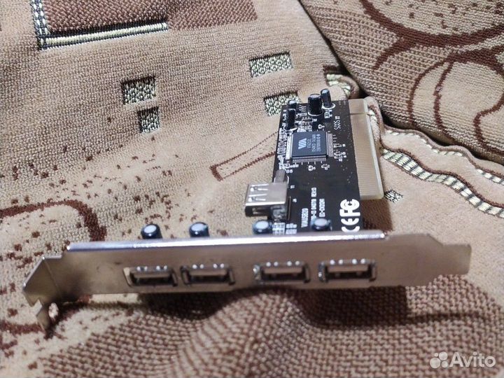 Контролёр PCI VIA 4+1 5xUSB 2.0