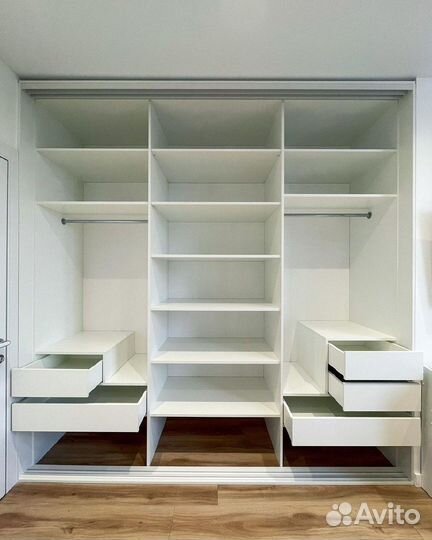 Шкаф-купе по индивидуальным проектам платяной