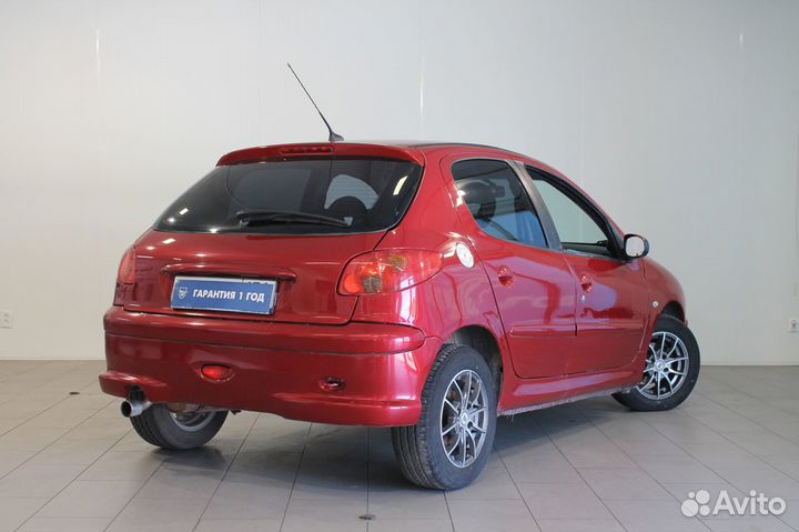 Peugeot 206 1.4 AT, 2007, 128 000 км