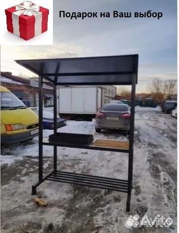 Кованые мангалы с крышей новинка 2023