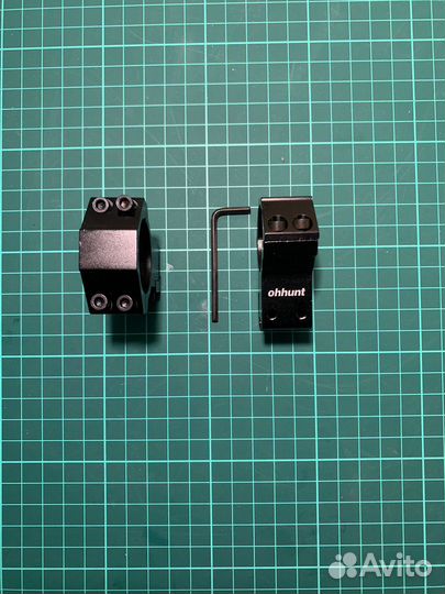 Кольца для оптического прицела 30 мм Ohhunt