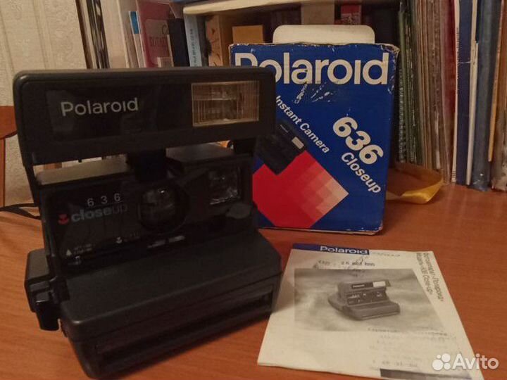 Фотоаппарат polaroid 636 closeup