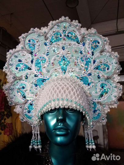 Корона, кокошник для Снегурочки и не только