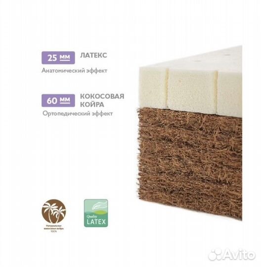 Матрас Plitex для детской кроватки