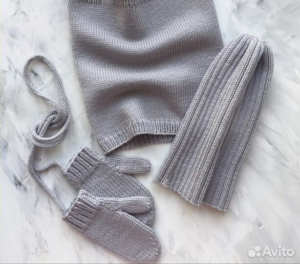 Шапка, снуд