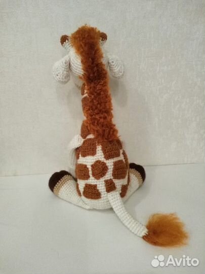 Игрушки вязаные - Коровка, Жираф,Мишка, Крокодил