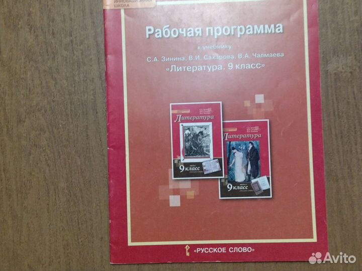 Раб. Программа по Литературе 9 кл