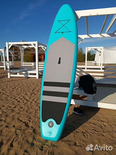 Сап борд бирюзовый цвет. 320 см б/у пару раз