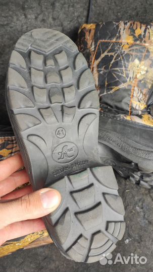 Сапоги мужские зимние для рыбалки и охоты