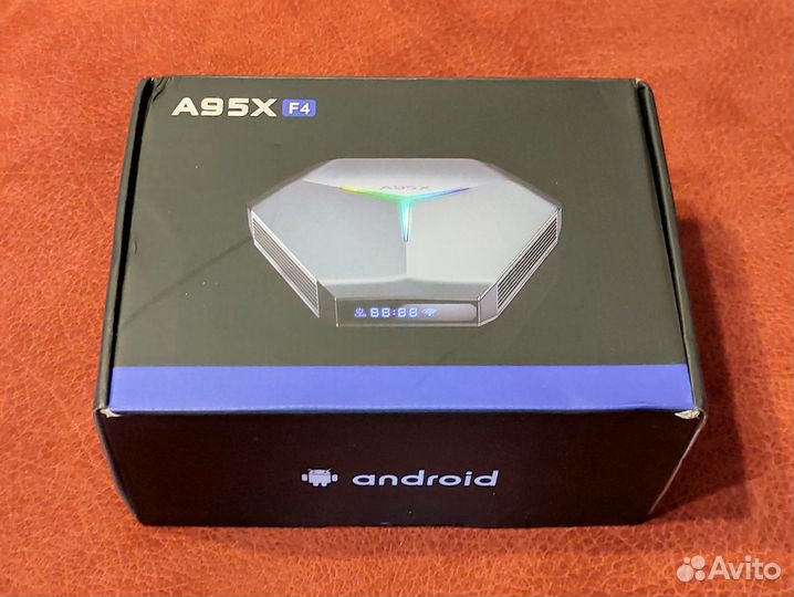 A95X F4 Android TV BOX 8K # Игровой 4/128