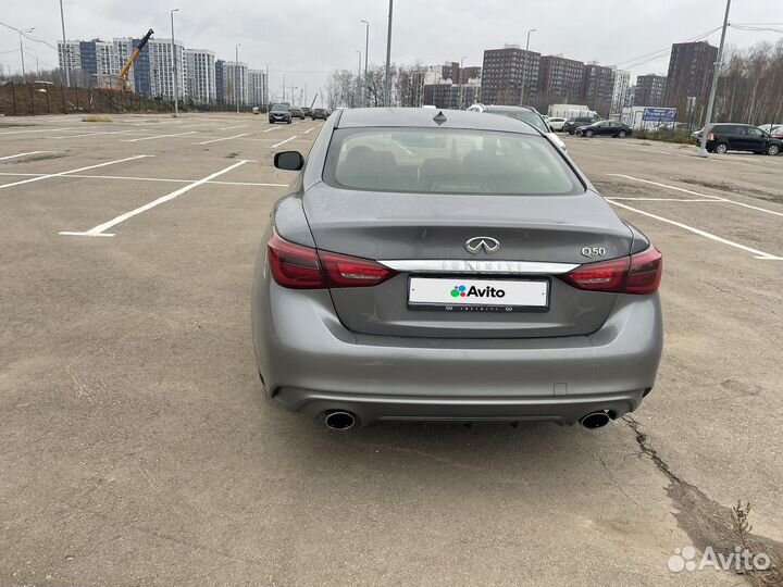 Infiniti Q50 2.0 AT, 2018, 75 000 км
