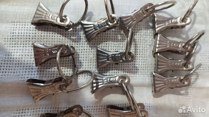 Кольца с зажимами для штор СССР