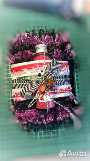 Мочалка ручной работы