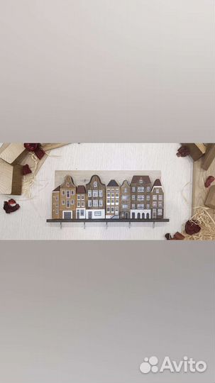 Ключница настенная из дерева