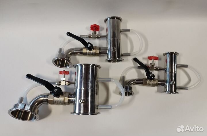 Узел отбора по пару и жидкости 1.5, 2, 3 дюйма