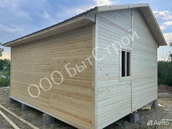 Каркасный дом 6x6