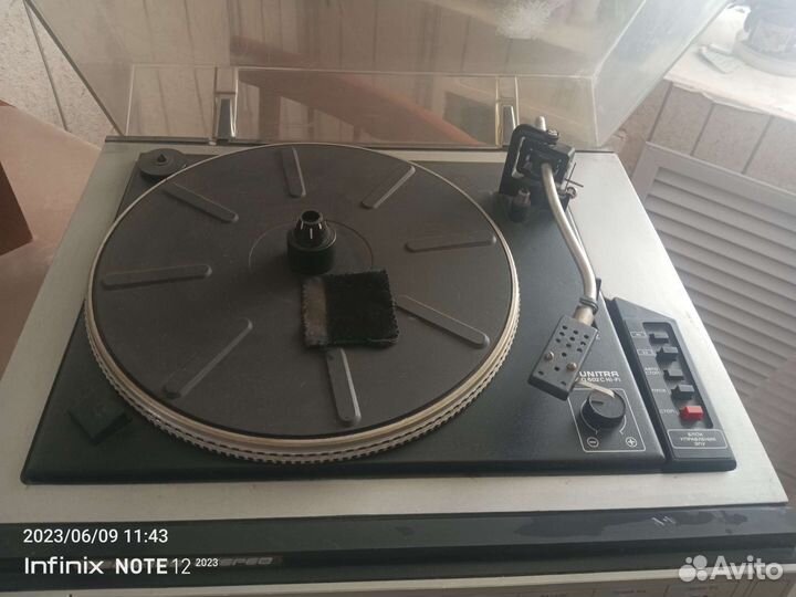 Виниловый проигрыватель вега 109