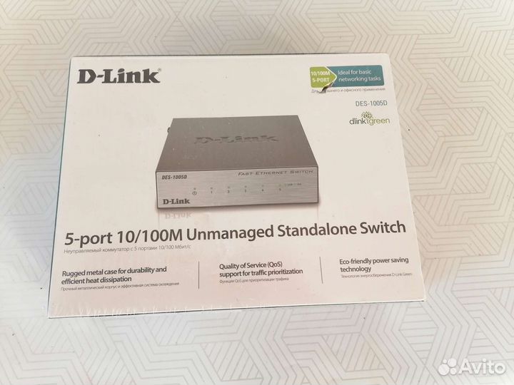 Коммутатор D-Link DES-1005D