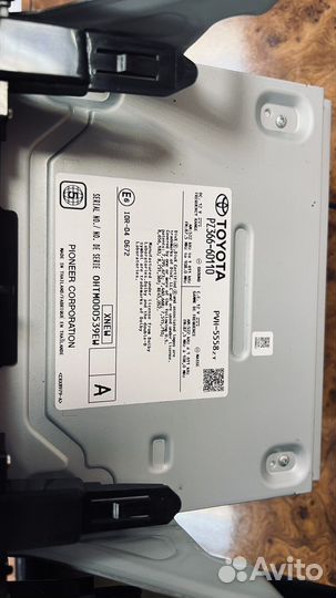 Магнитола на toyota land cruiser 200