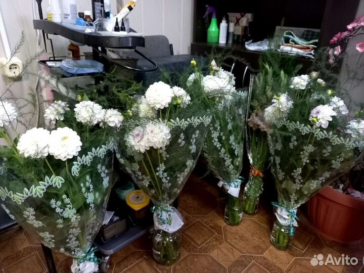 Букет георгины