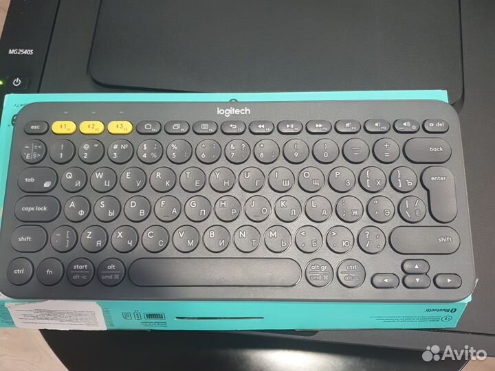Bluetooth клавиатура logitech K380 Dark Grey