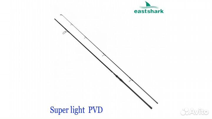 Карповое удилище EastShark Gazer 2x част 13f /3,75