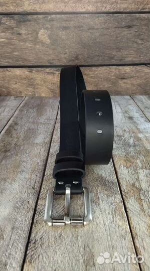 Мужской кожаный ремень ручной работы
