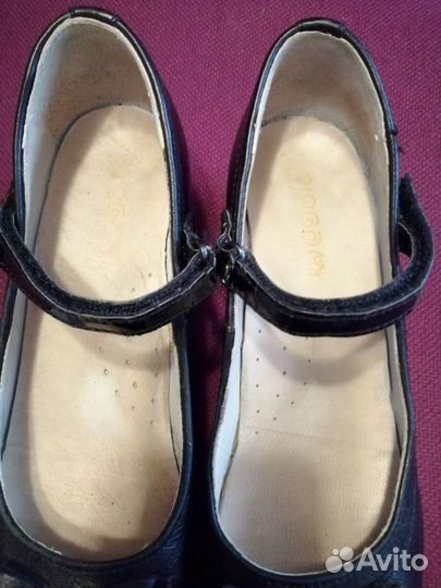 Туфли кожаные,р.35