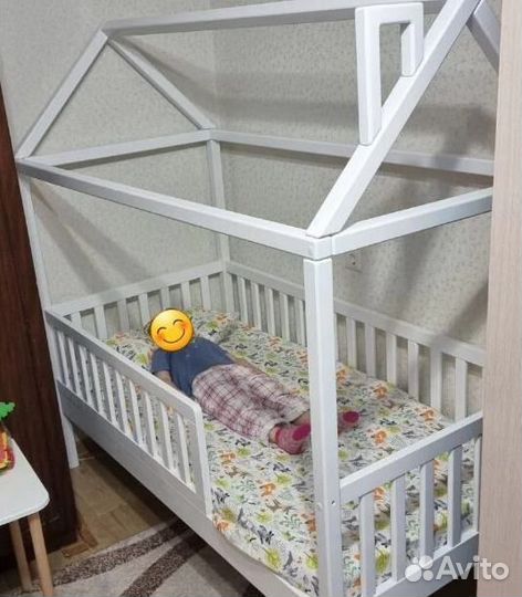 Детская кровать домик от 3 лет