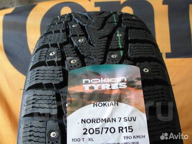 Nokian nordman 7 suv 100t. Nordman 7 205/70 r15 100t XL.