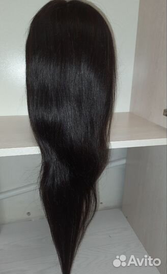 Голова манекен натуральные волосы