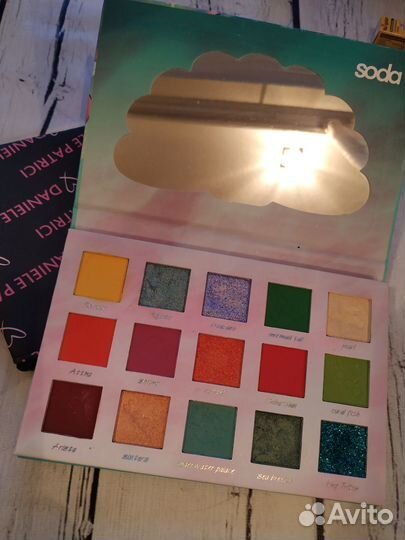 Палетка теней soda