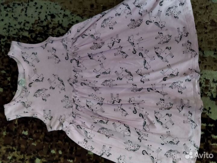 Вещи пакетом на девочку 104-110 см