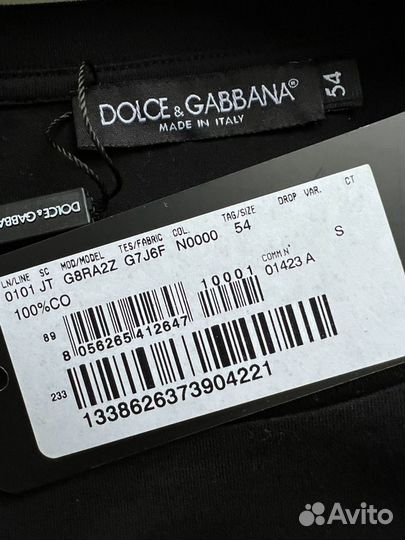 Dolce Gabbana Футболка Оригинал Италия