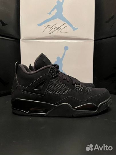 Nike air jordan 4 retro black оригинал