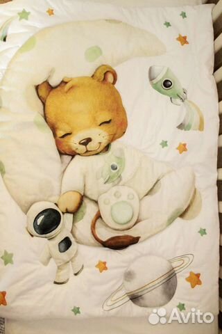 Детское одеяло в кроватку