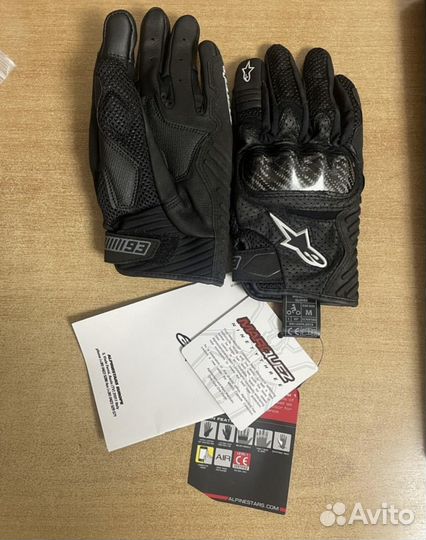 Мотоперчатки alpinestars smx-1, размер L