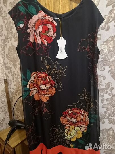 Платье шифоновое р54-56