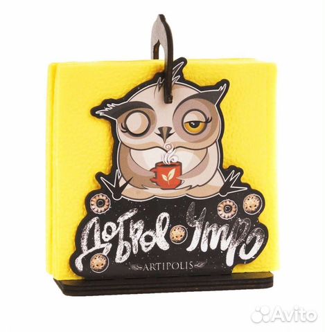 Салфетница из дерева