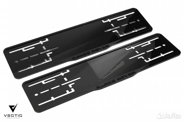 Премиум рамки госномера Range Rover